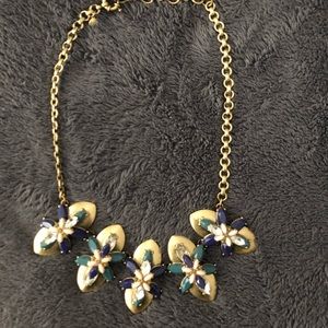 J.Crew Bauble Necklace- Gold